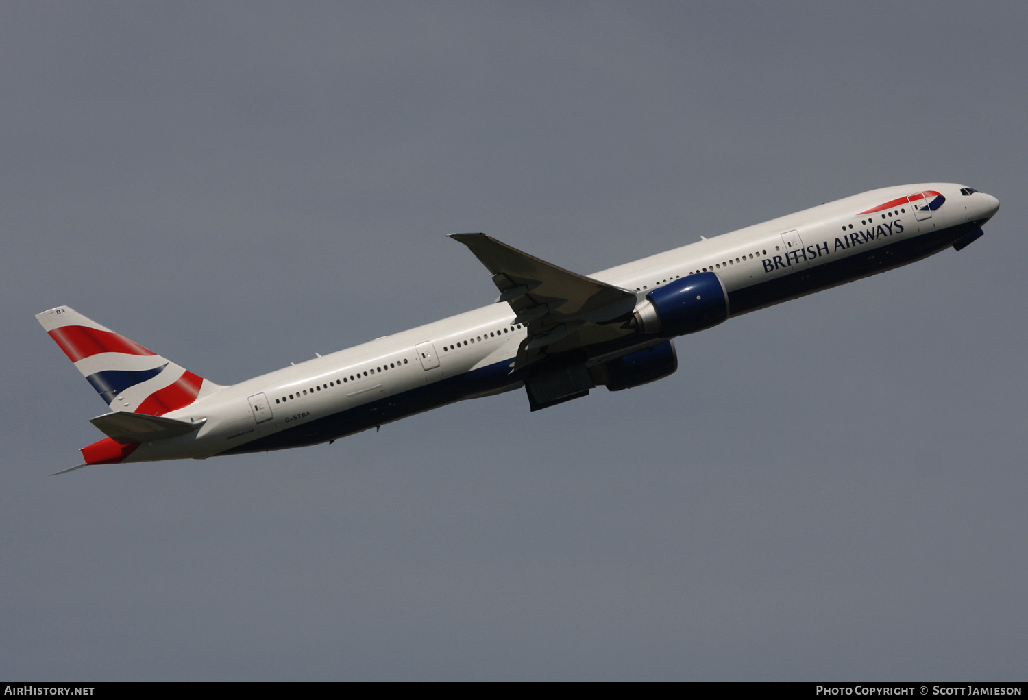 Aircraft Photo of G-STBA | Boeing 777-336/ER | British Airways | AirHistory.net #459576