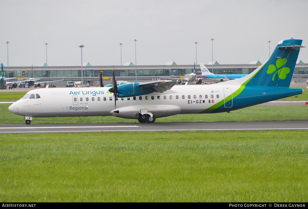 Aircraft Photo of EI-GZW | ATR ATR-72-600 (ATR-72-212A) | Aer Lingus Regional | AirHistory.net #459581