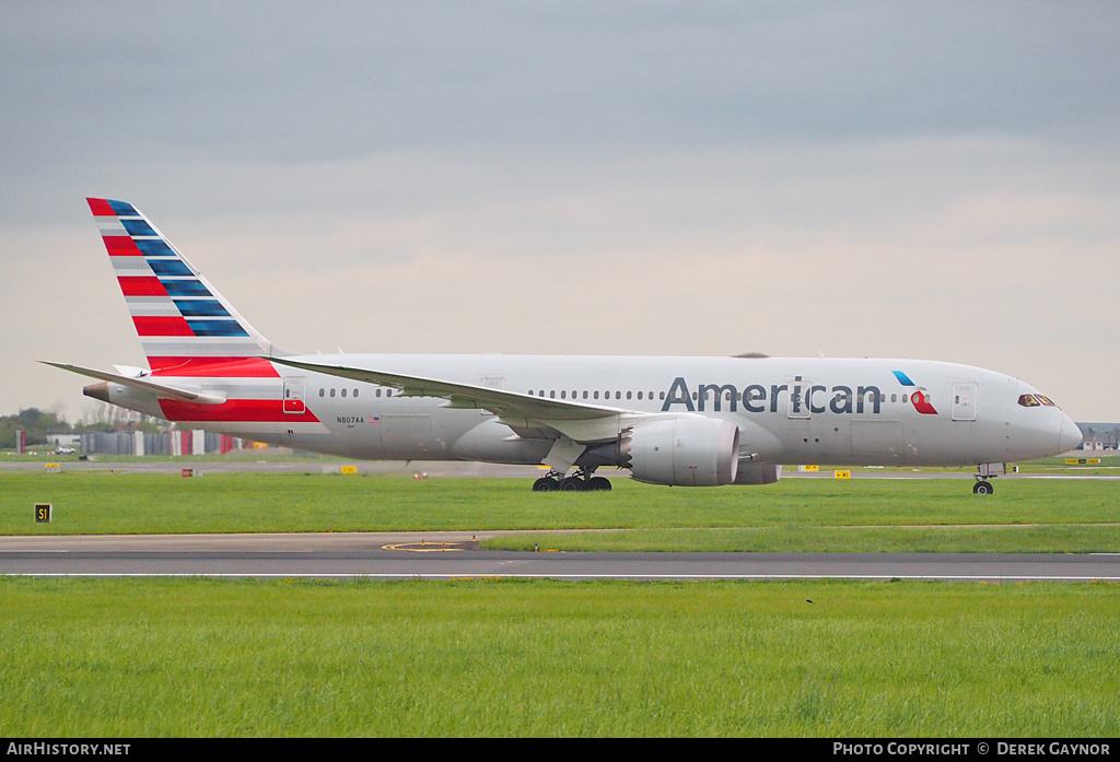 Aircraft Photo of N807AA | Boeing 787-8 Dreamliner | American Airlines | AirHistory.net #459584