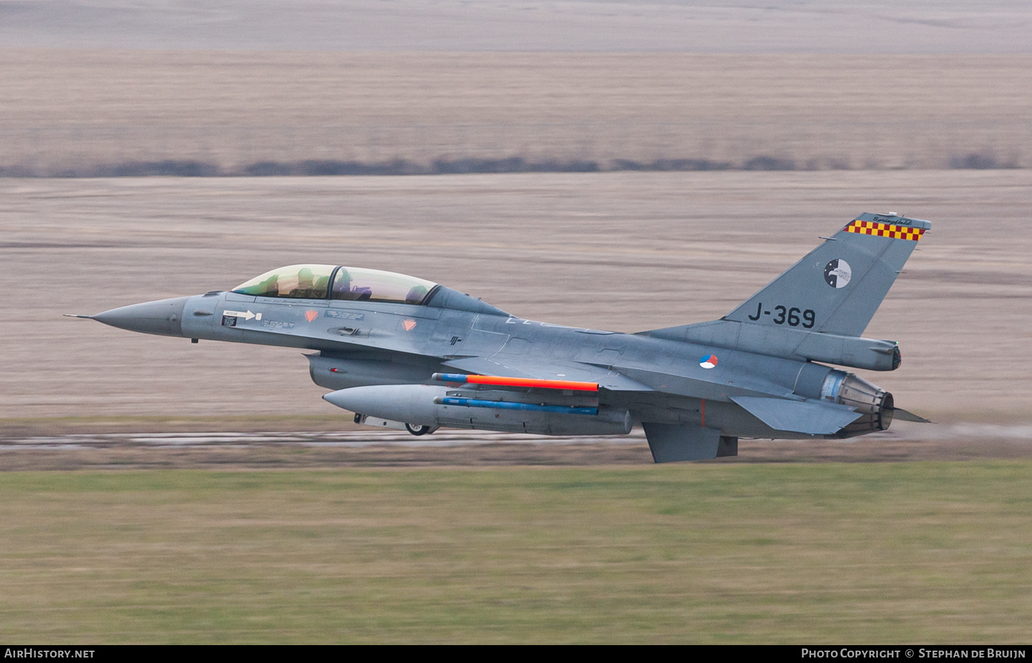 Aircraft Photo of J-369 | General Dynamics F-16B Fighting Falcon | Netherlands - Air Force | AirHistory.net #459598
