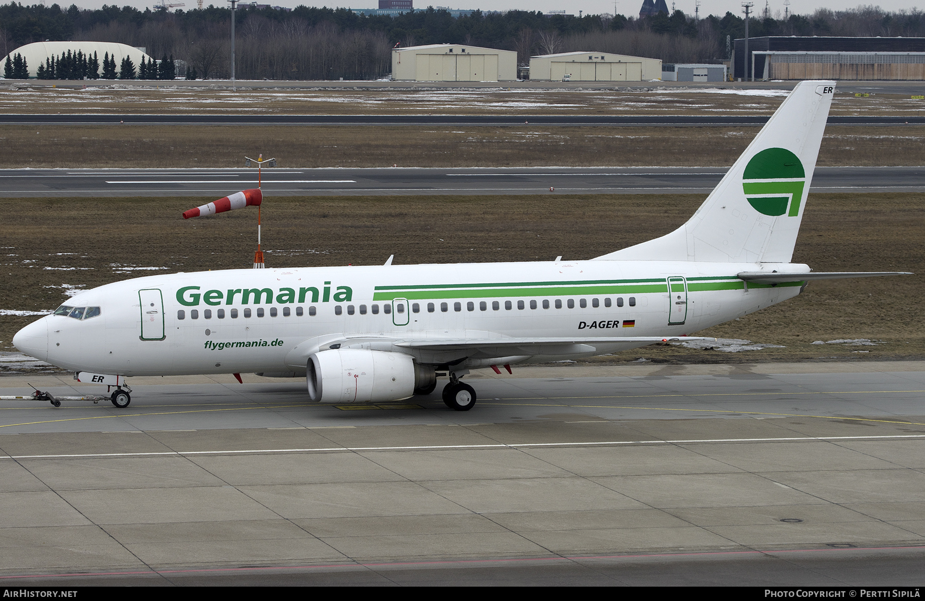 Aircraft Photo of D-AGER | Boeing 737-75B | Germania | AirHistory.net #459600