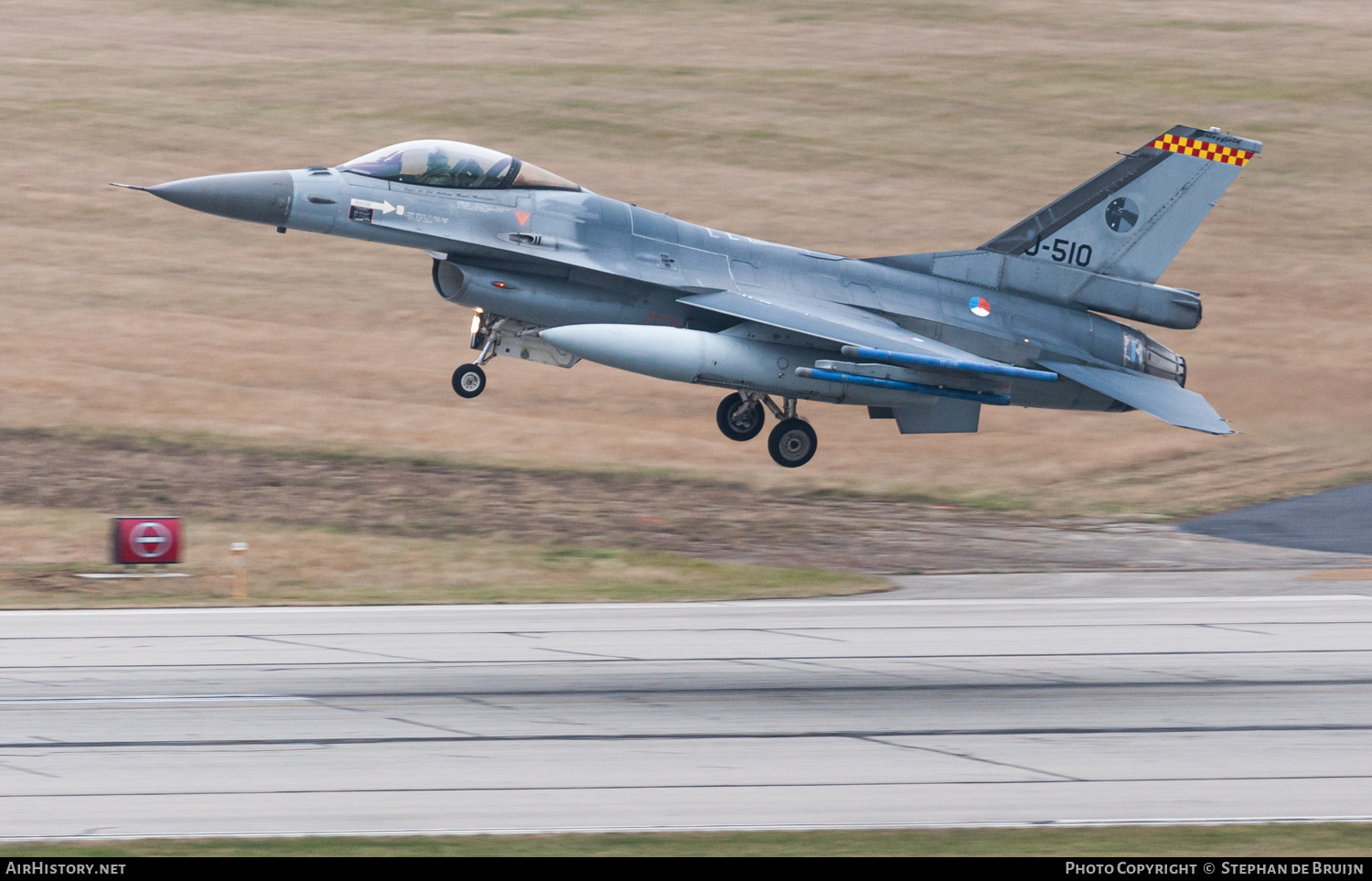 Aircraft Photo of J-510 | General Dynamics F-16AM Fighting Falcon | Netherlands - Air Force | AirHistory.net #459608