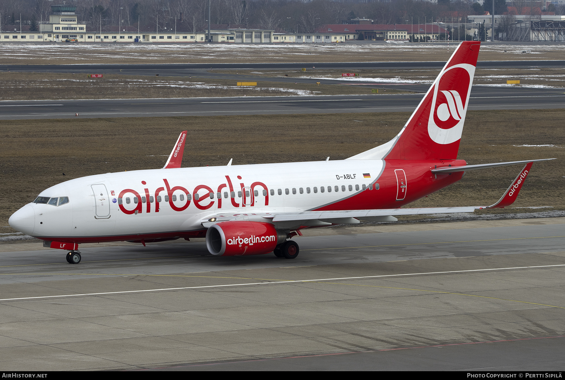 Aircraft Photo of D-ABLF | Boeing 737-76J | Air Berlin | AirHistory.net #459618