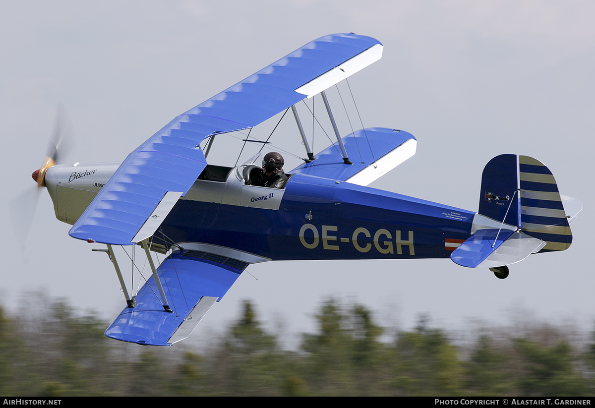 Aircraft Photo of OE-CGH | SSH T-131PA Jungmann | AirHistory.net #459624