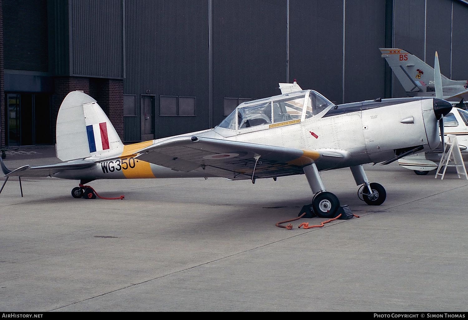 Aircraft Photo of G-BPAL / WG350 | De Havilland DHC-1 Chipmunk Mk22 | UK - Air Force | AirHistory.net #459631