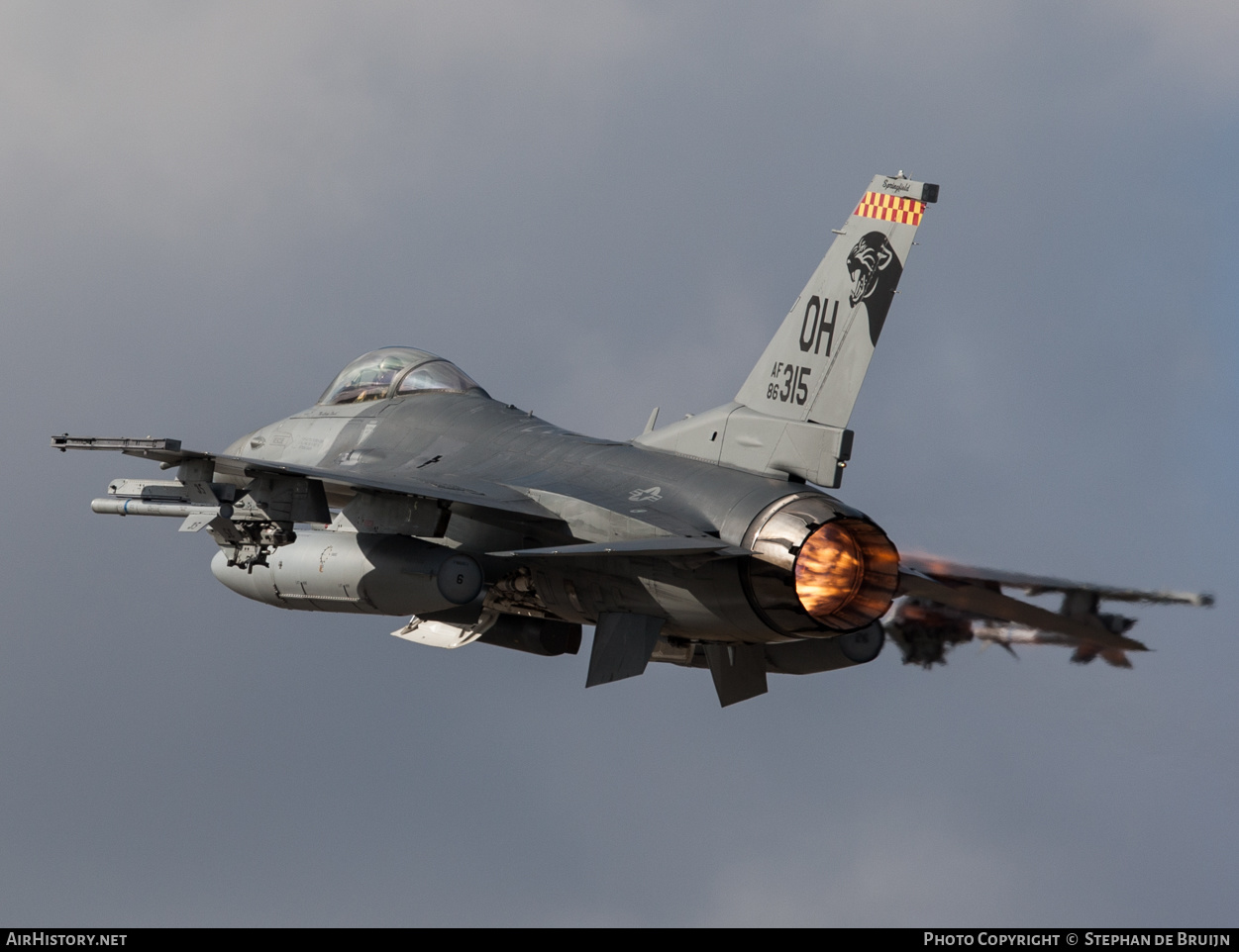 Aircraft Photo of 86-0315 / AF86-315 | General Dynamics F-16C Fighting Falcon | USA - Air Force | AirHistory.net #459643