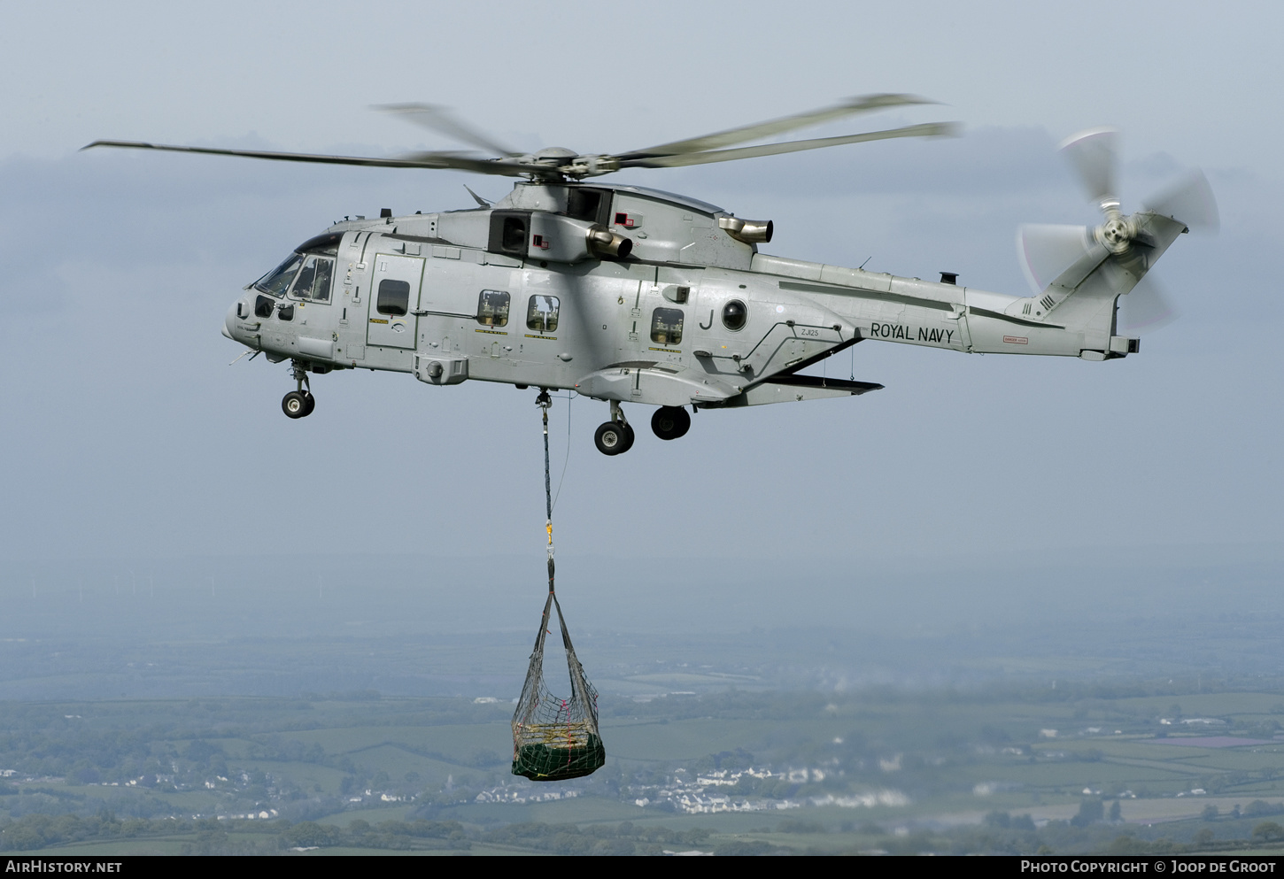 Aircraft Photo of ZJ125 | EHI EH101-411 Merlin HC4 | UK - Navy | AirHistory.net #459651