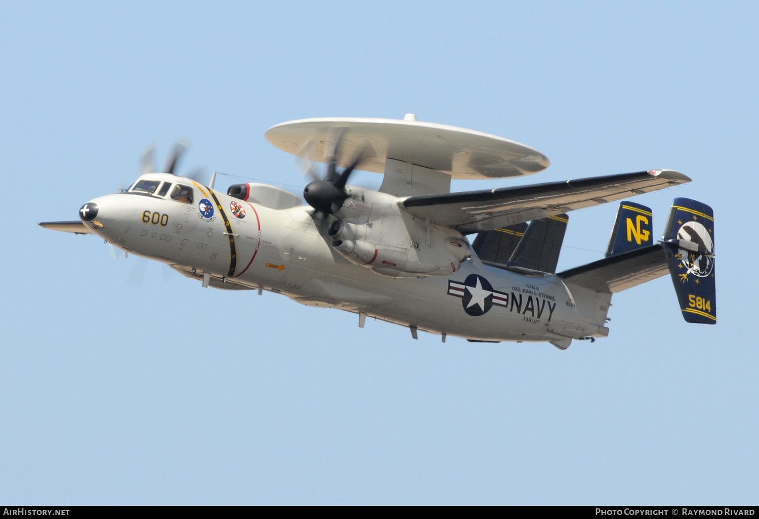 Aircraft Photo of 165814 | Grumman E-2C Hawkeye | USA - Navy | AirHistory.net #459656