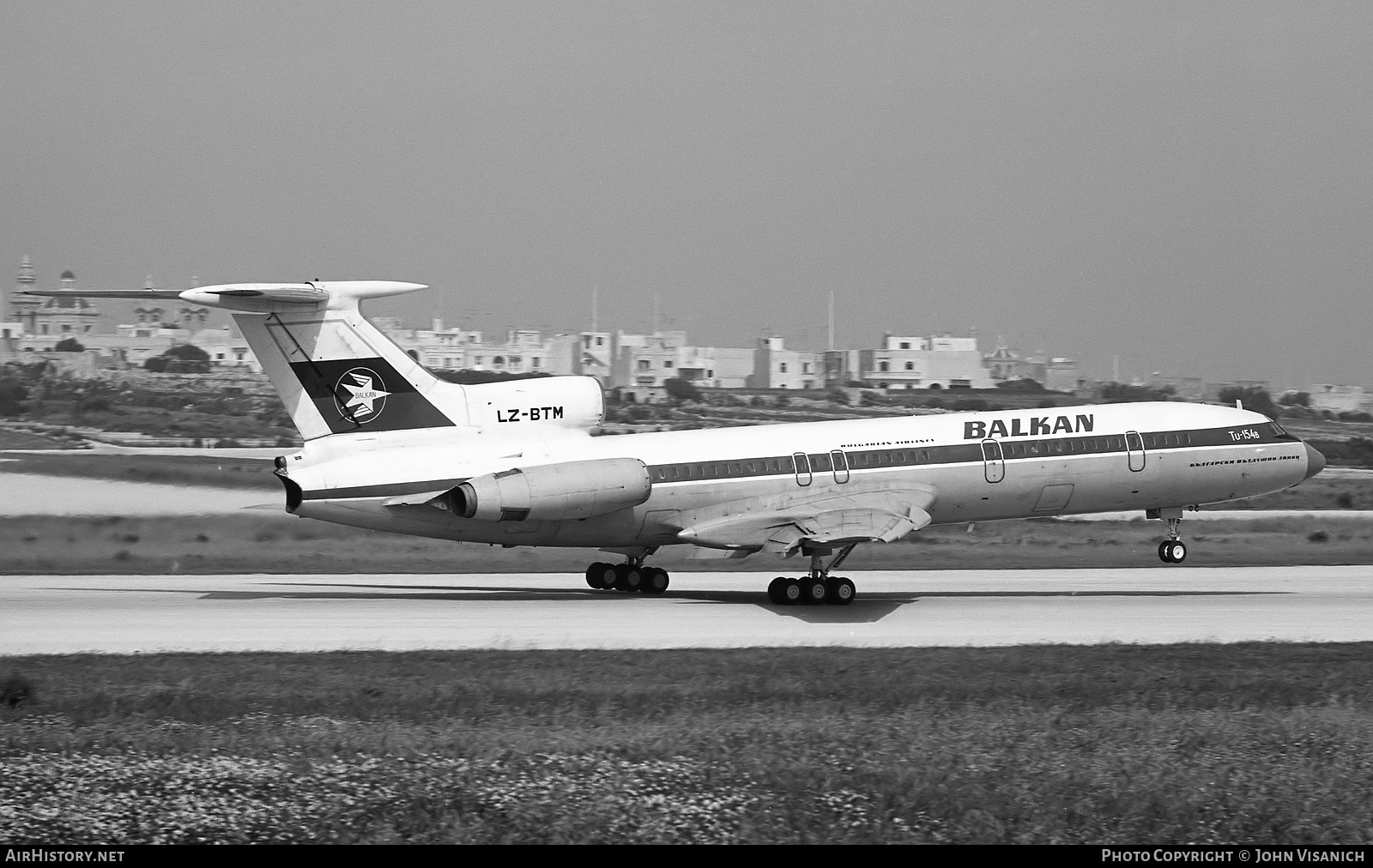 Aircraft Photo of LZ-BTM | Tupolev Tu-154B | Balkan - Bulgarian Airlines | AirHistory.net #459671
