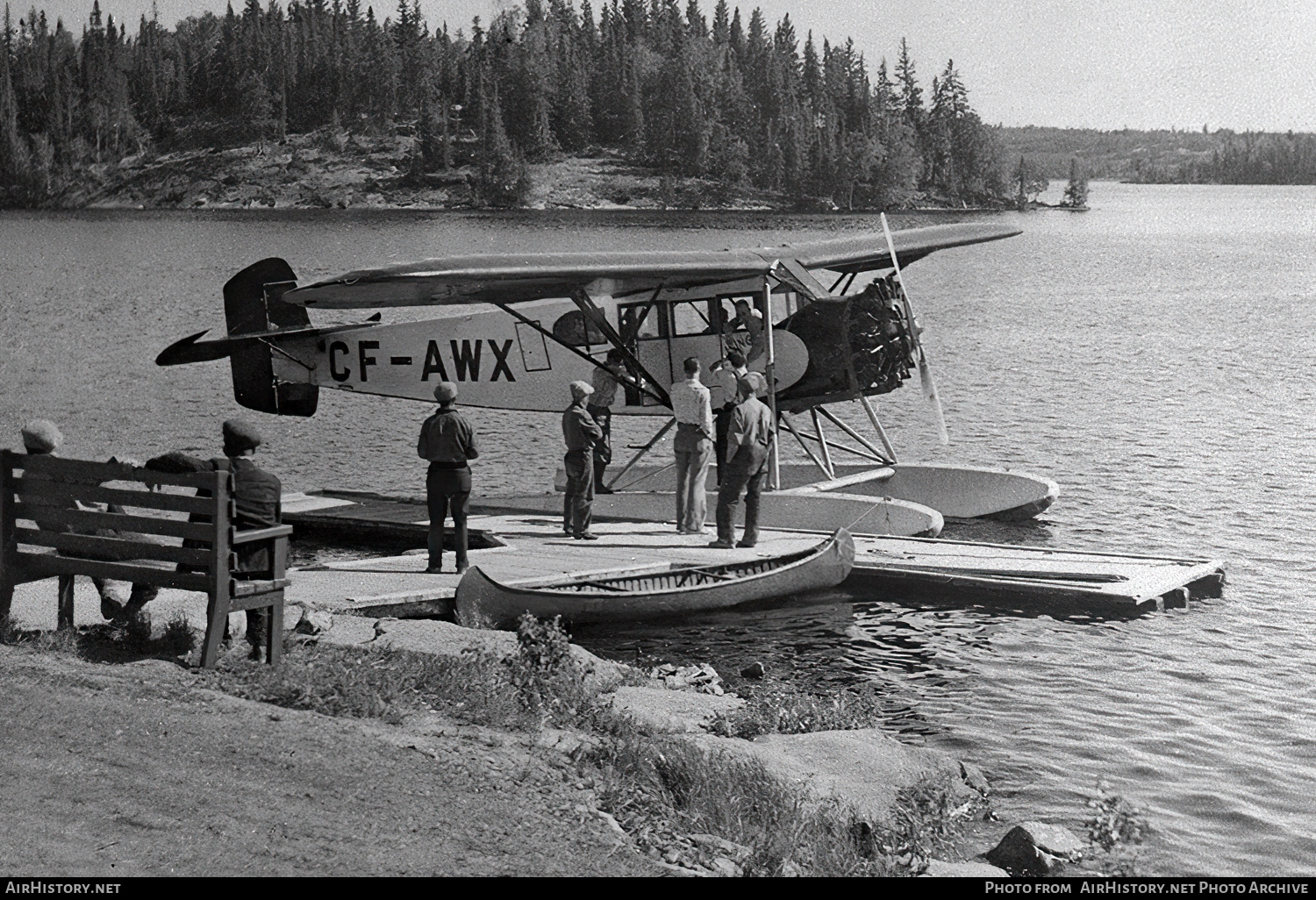 Aircraft Photo of CF-AWX | Fairchild 71C | Wings | AirHistory.net #459679