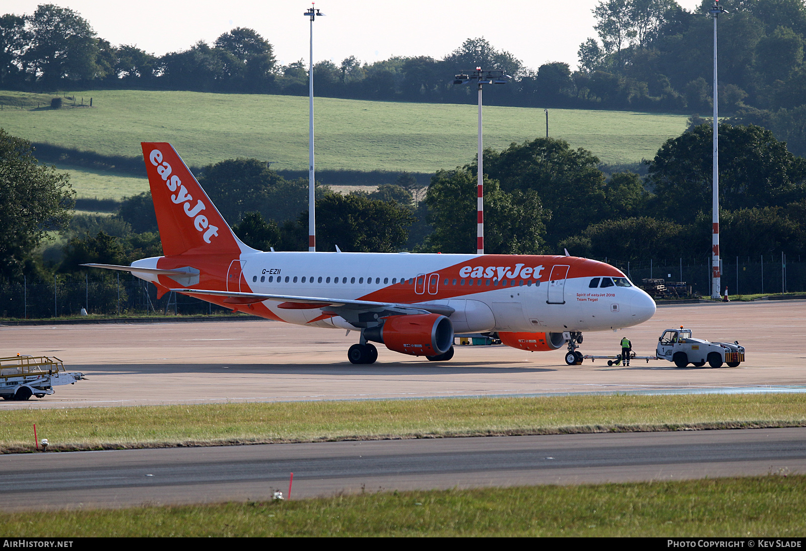 Aircraft Photo of G-EZII | Airbus A319-111 | EasyJet | AirHistory.net #459685