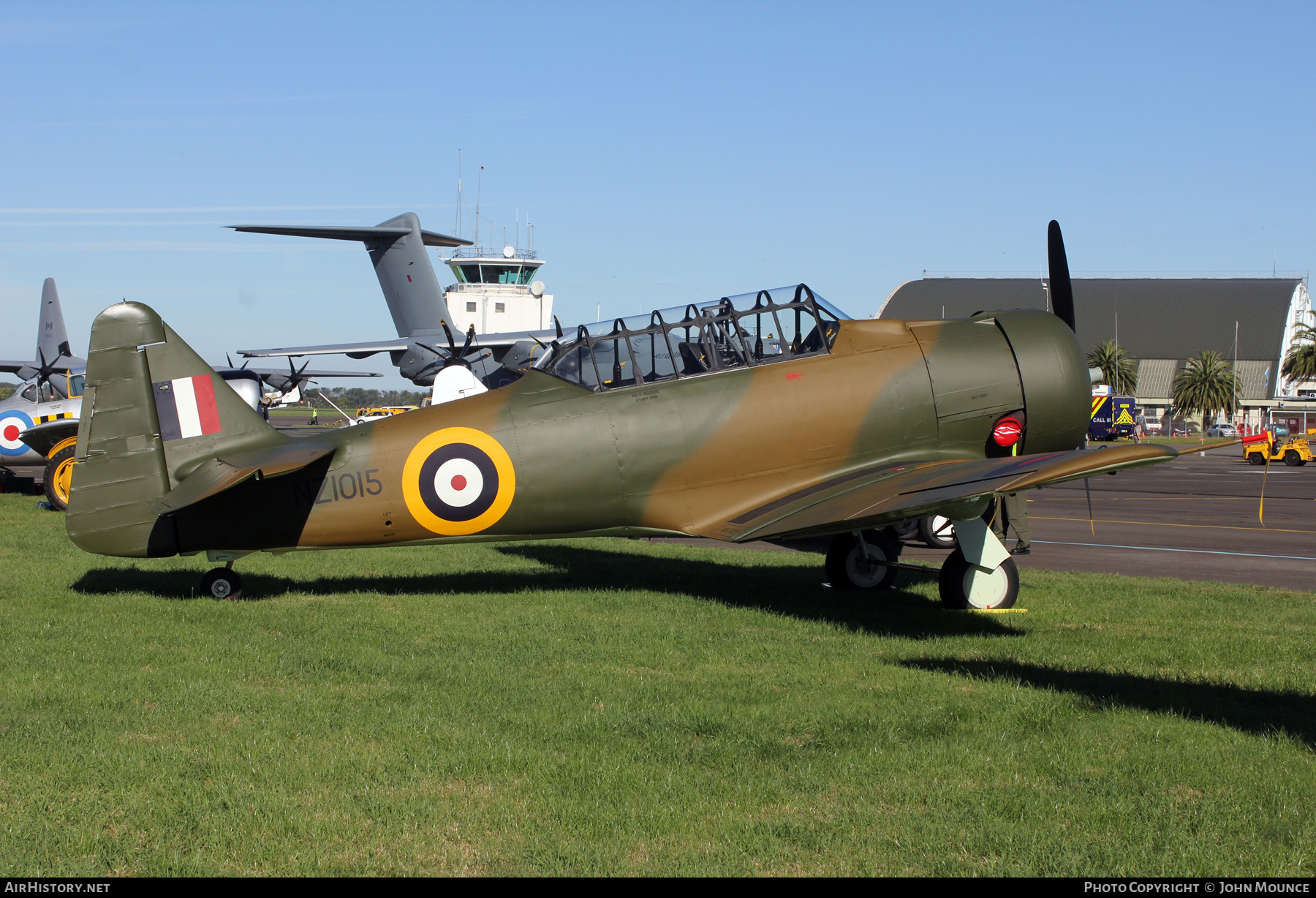 Aircraft Photo of NZ1015 | North American AT-6C Harvard IIA | New Zealand - Air Force | AirHistory.net #459712
