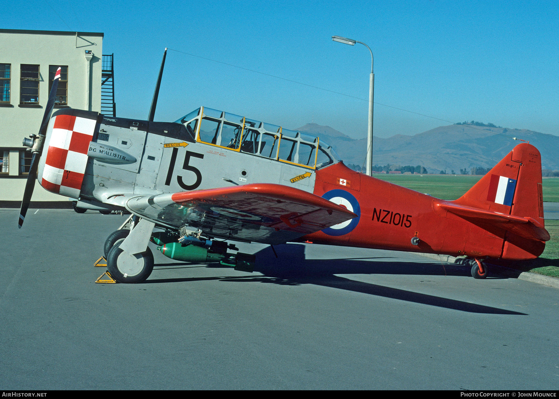 Aircraft Photo of NZ1015 | North American AT-6C Harvard IIA | New Zealand - Air Force | AirHistory.net #459713