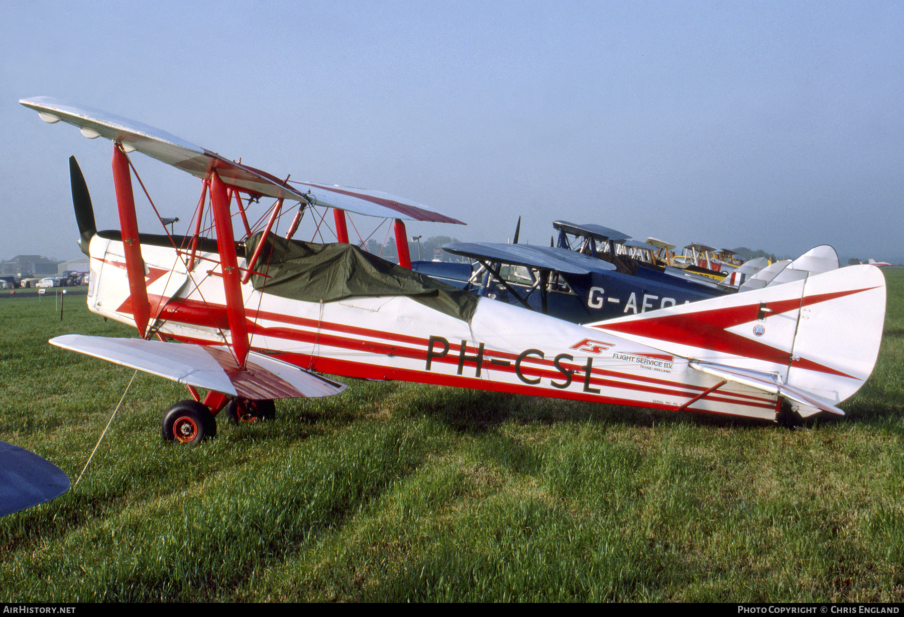 Aircraft Photo of PH-CSL | De Havilland D.H. 82A Tiger Moth II | Flight Service | AirHistory.net #459722