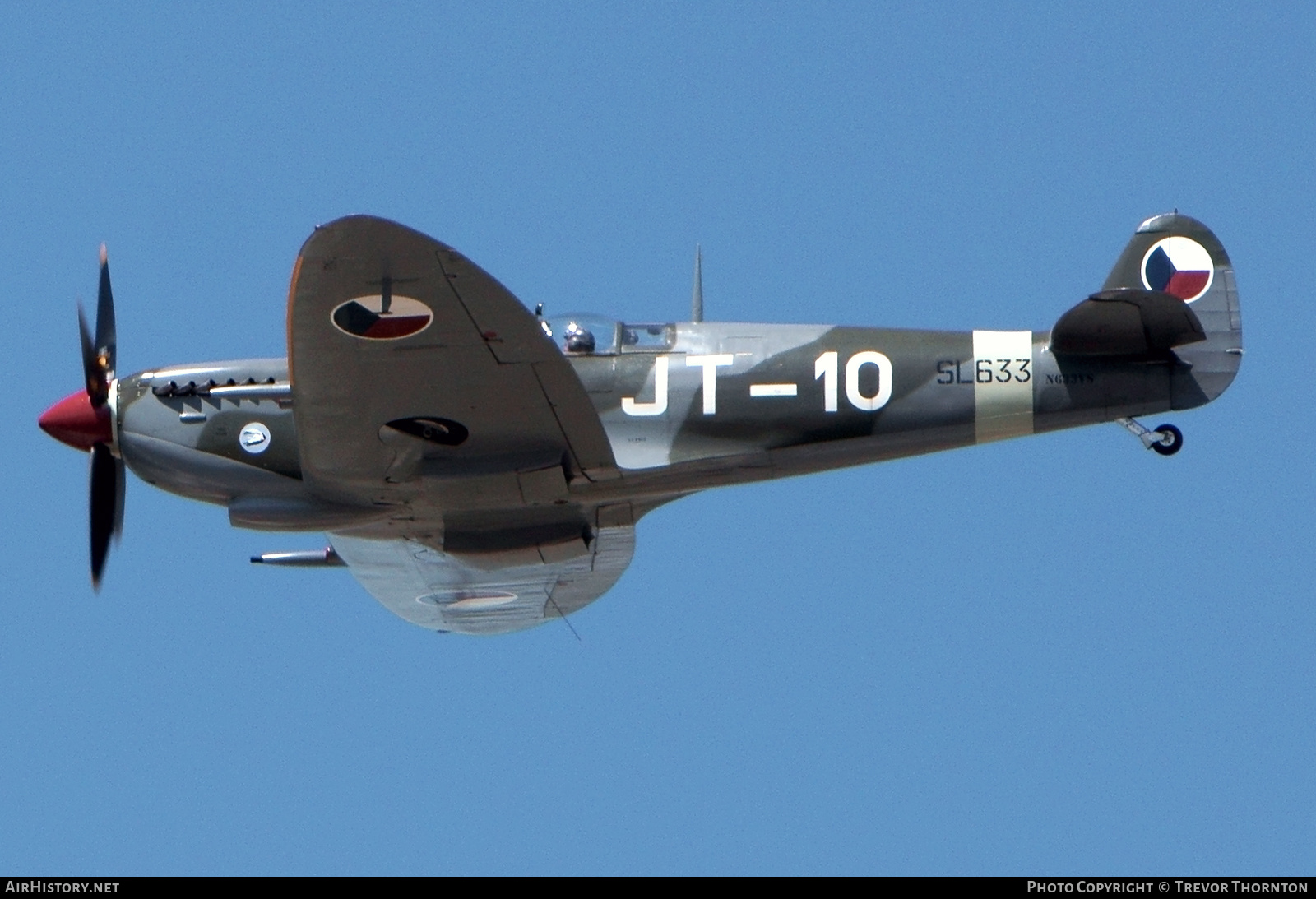 Aircraft Photo of N633VS / SL633 | Supermarine 361 Spitfire LF9E | Czechoslovakia - Air Force | AirHistory.net #459738