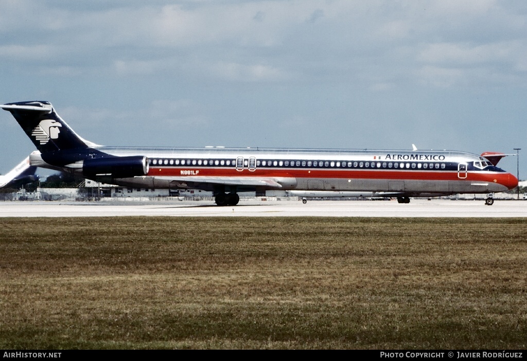 Aircraft Photo of N881LF | McDonnell Douglas MD-83 (DC-9-83) | AeroMéxico | AirHistory.net #459778