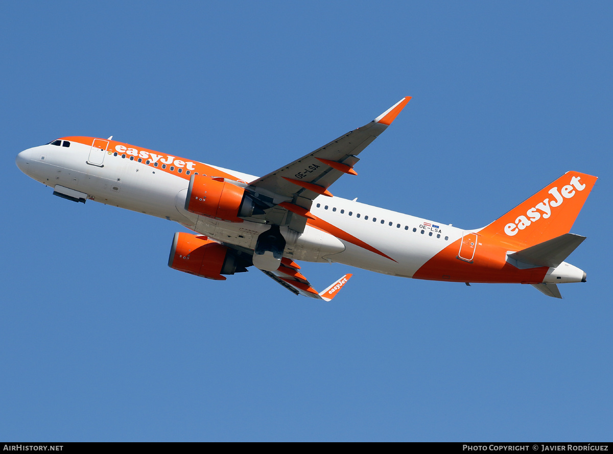 Aircraft Photo of OE-LSA | Airbus A320-251N | EasyJet | AirHistory.net #459784
