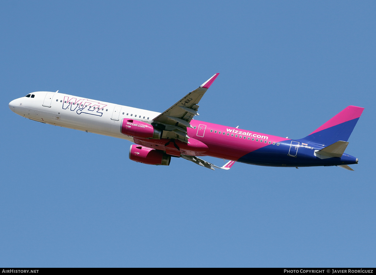 Aircraft Photo of G-WUKJ | Airbus A321-231 | Wizz Air | AirHistory.net #459789