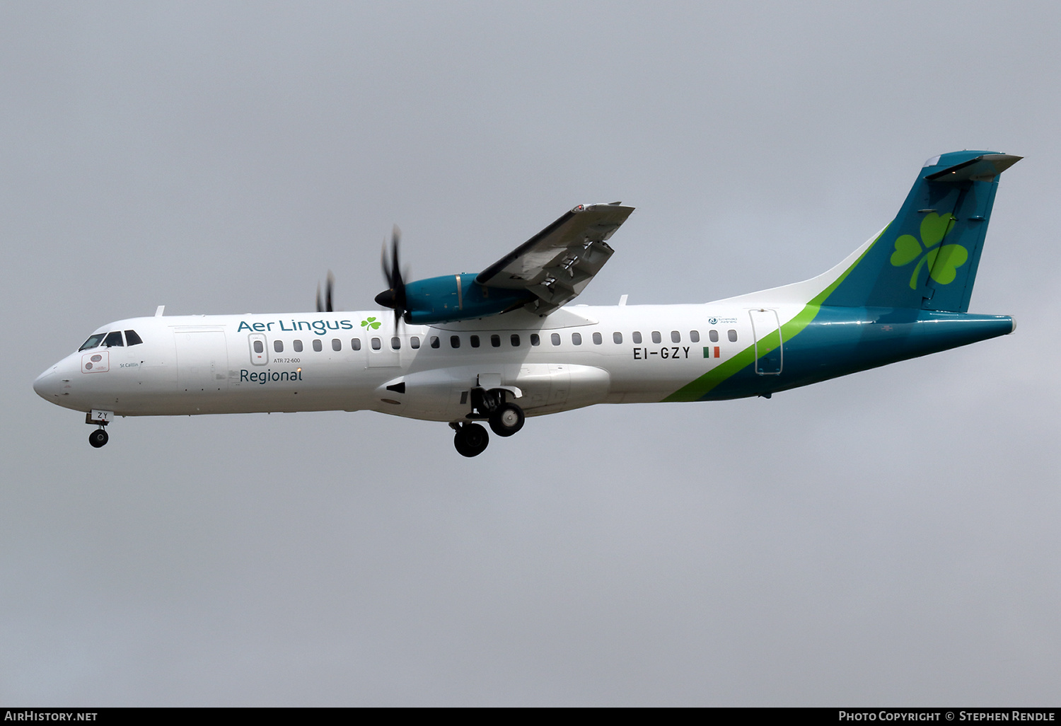 Aircraft Photo of EI-GZY | ATR ATR-72-600 (ATR-72-212A) | Aer Lingus Regional | AirHistory.net #459793