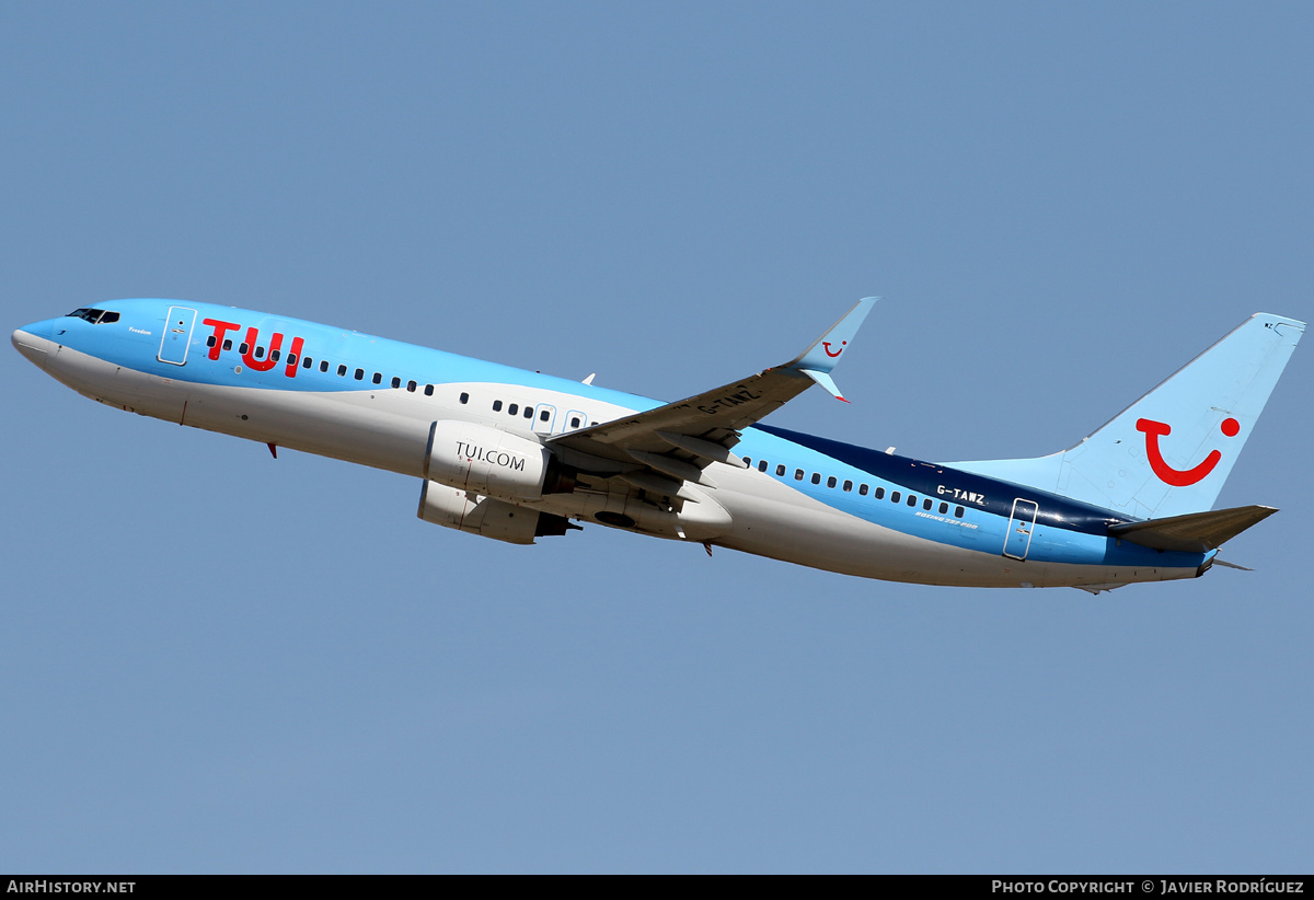 Aircraft Photo of G-TAWZ | Boeing 737-86N | TUI | AirHistory.net #459795