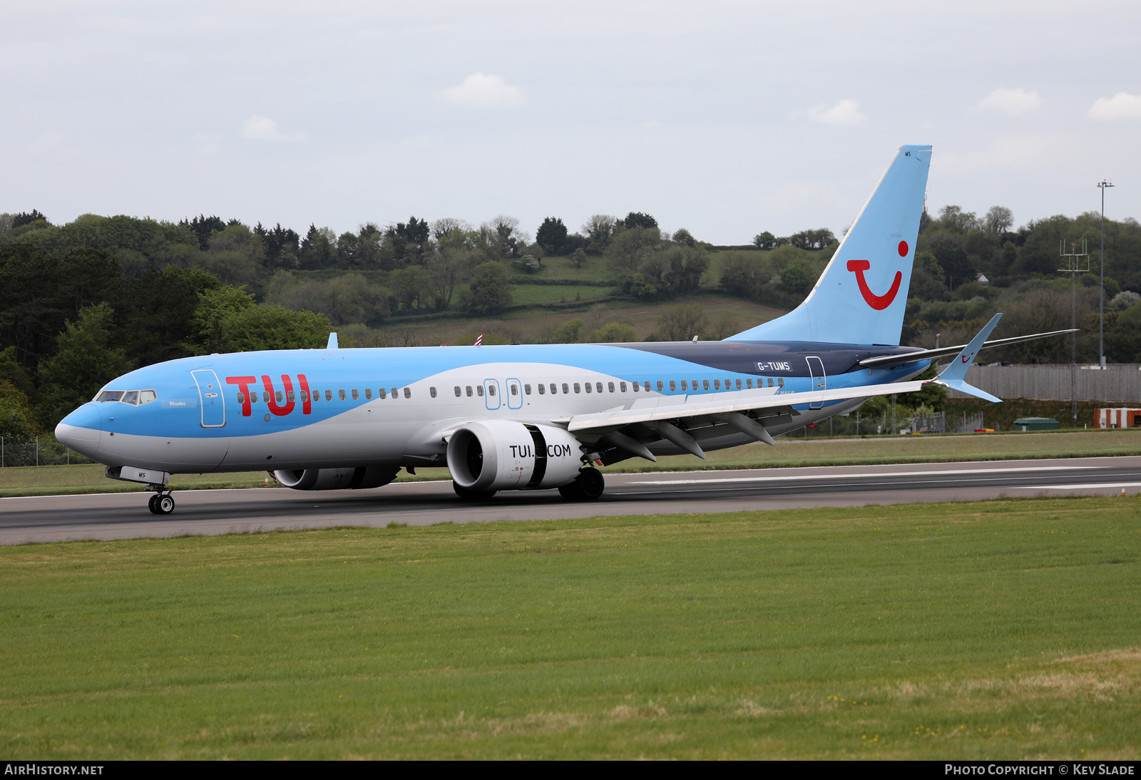 Aircraft Photo of G-TUMS | Boeing 737-8 Max 8 | TUI | AirHistory.net #459803