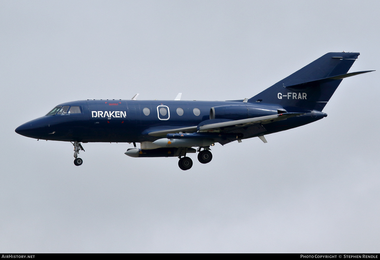 Aircraft Photo of G-FRAR | Dassault Falcon 20D | Draken Europe | AirHistory.net #459806
