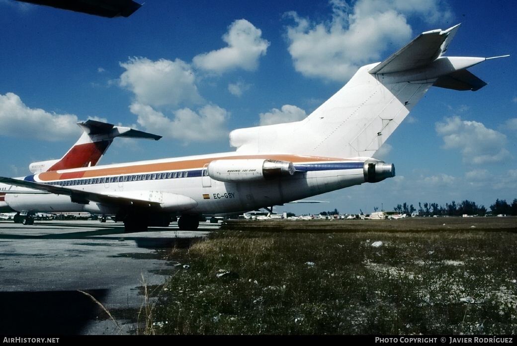 Aircraft Photo of EC-GSY | Boeing 727-256/Adv | Iberia | AirHistory.net #459818