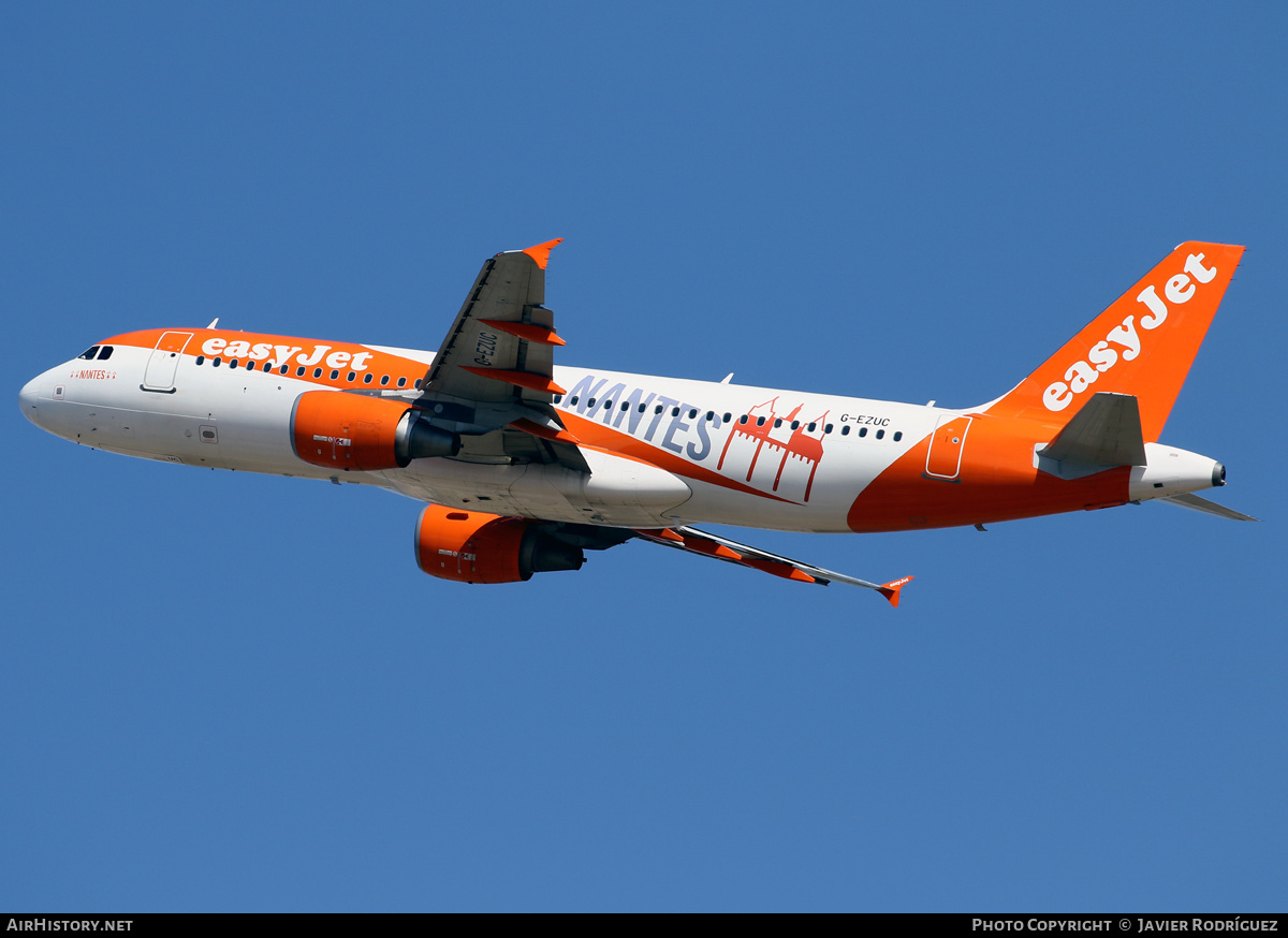 Aircraft Photo of G-EZUC | Airbus A320-214 | EasyJet | AirHistory.net #459821