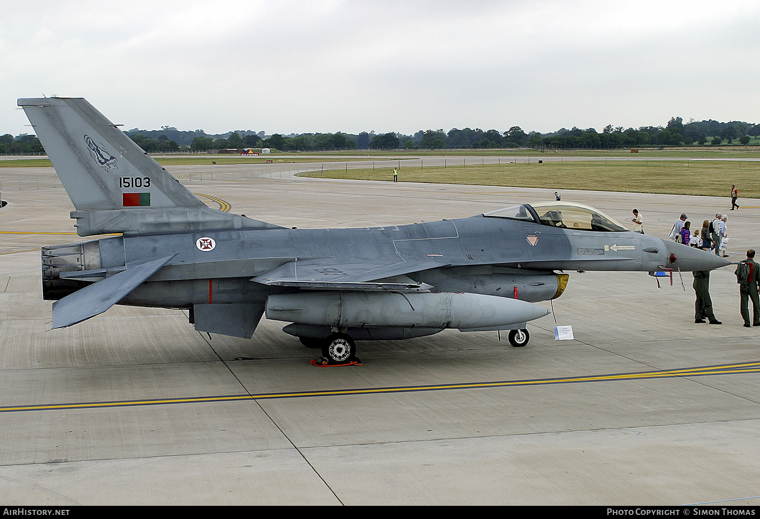 Aircraft Photo of 15103 | Lockheed F-16A Fighting Falcon | Portugal - Air Force | AirHistory.net #459828