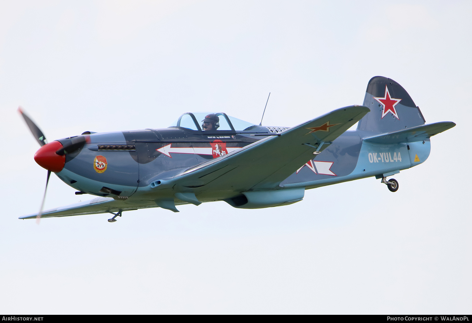 Aircraft Photo of OK-YUL44 / 55 | Bábovka Yak-3UL Replica | Soviet Union - Air Force | AirHistory.net #459840