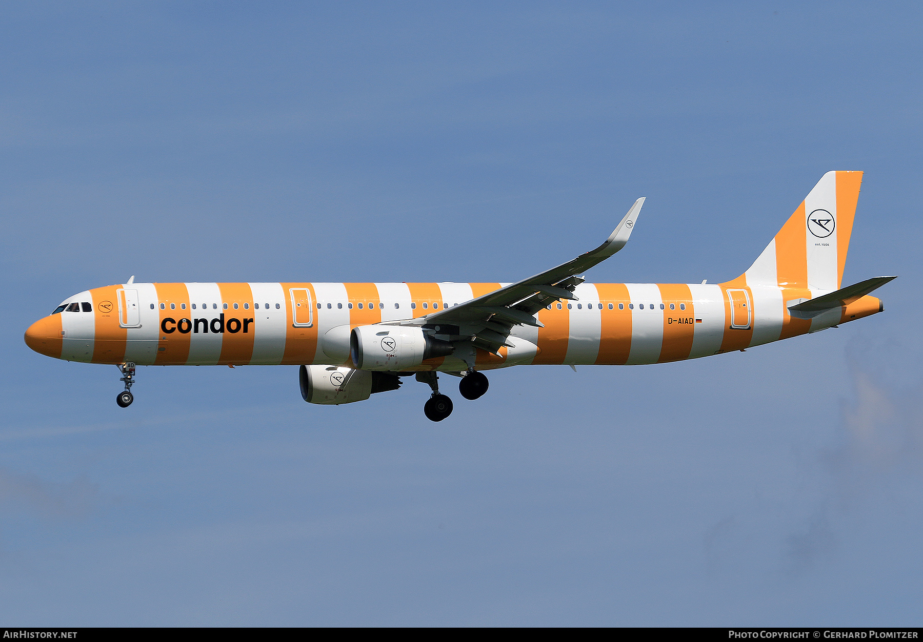 Aircraft Photo of D-AIAD | Airbus A321-211 | Condor Flugdienst | AirHistory.net #459885