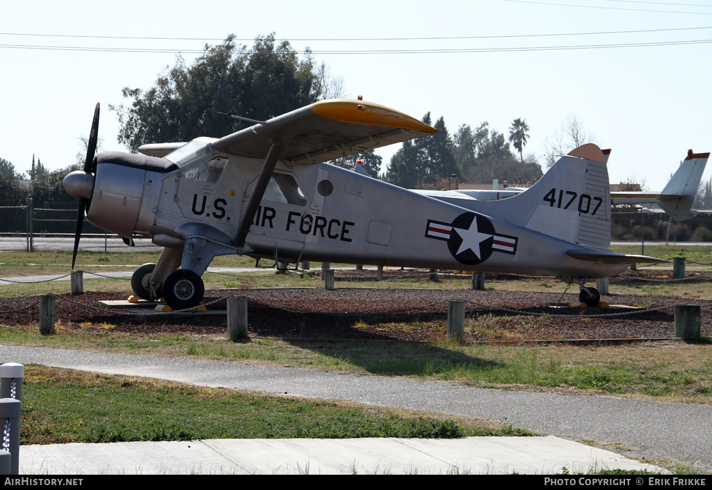 Aircraft Photo of 54-1707 / 41707 | De Havilland Canada U-6A Beaver | USA - Air Force | AirHistory.net #459893