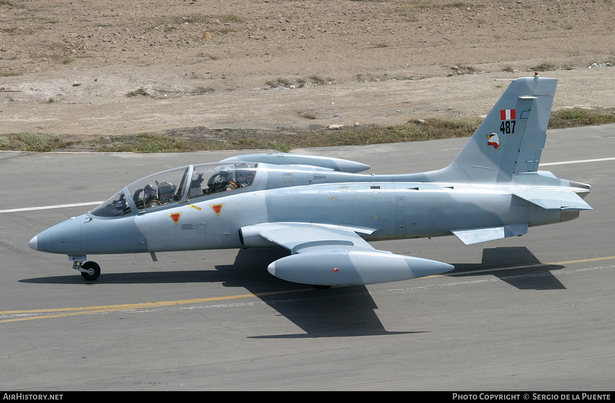 Aircraft Photo of 487 | Aermacchi MB-339AP | Peru - Air Force | AirHistory.net #459896