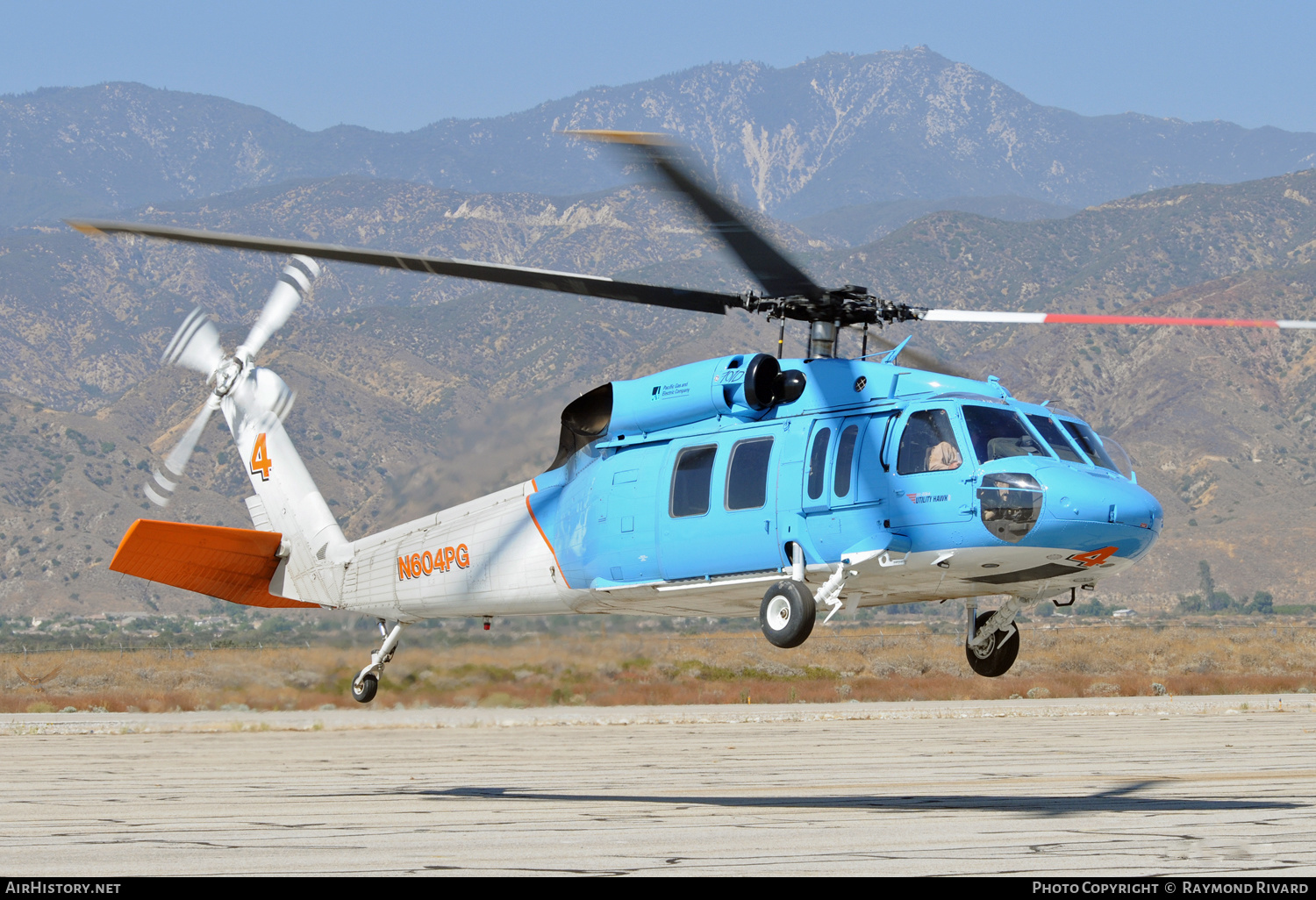 Aircraft Photo of N604PG | Sikorsky UH-60A Black Hawk (S-70A) | Pacific Gas & Electric | AirHistory.net #459897