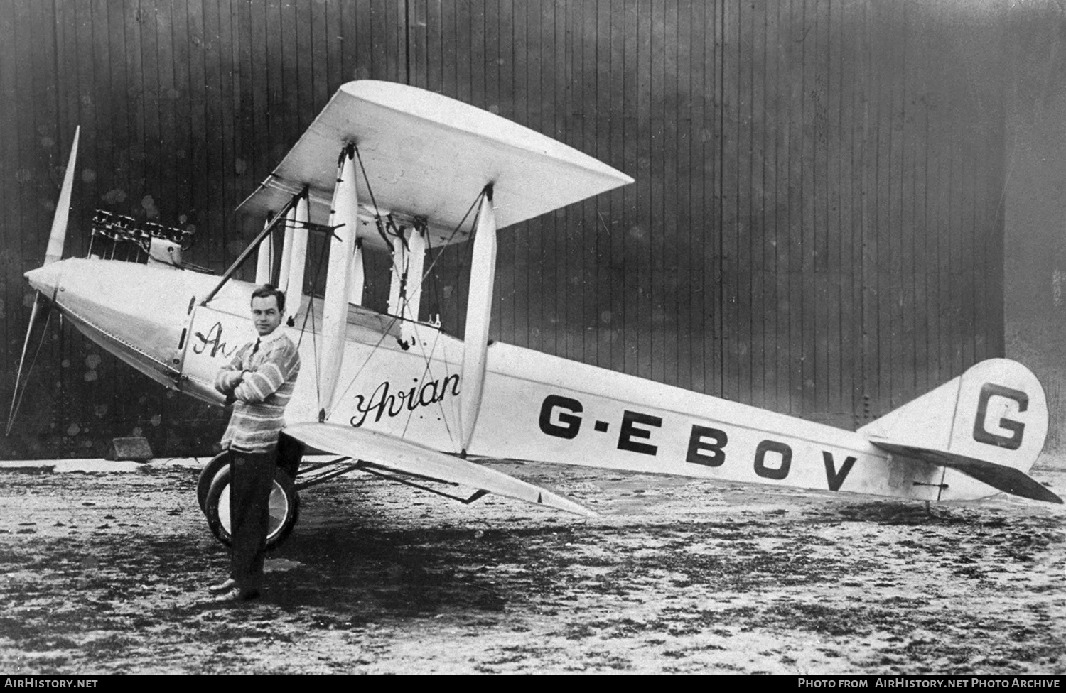 Aircraft Photo of G-EBOV | Avro 581E Avian | AirHistory.net #459900