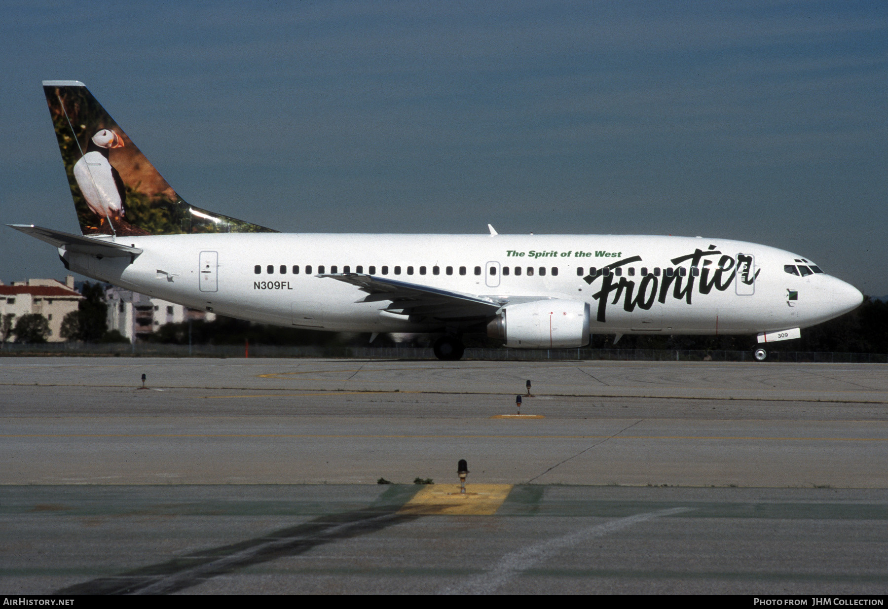 Aircraft Photo of N309FL | Boeing 737-3U3 | Frontier Airlines | AirHistory.net #459904