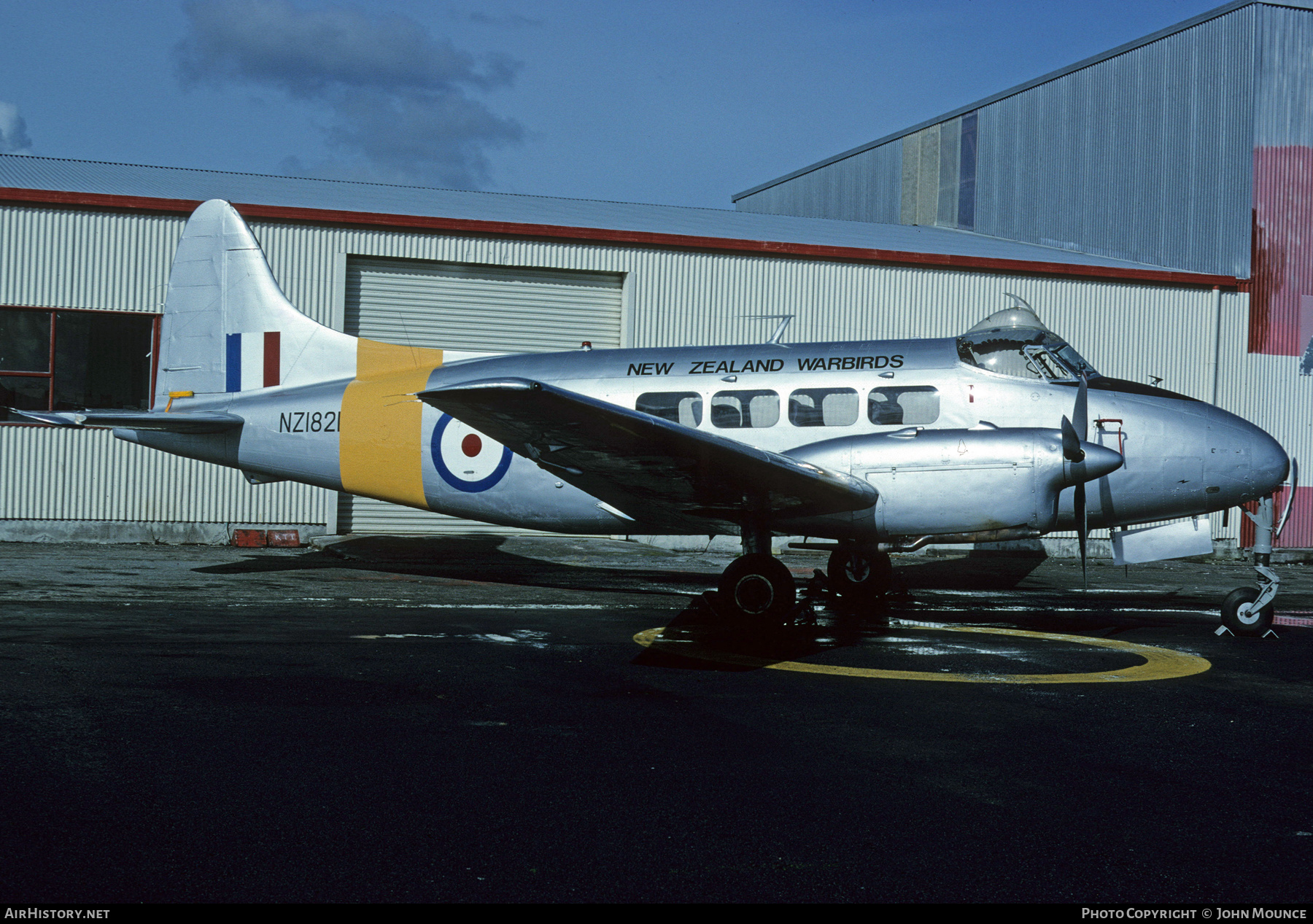 Aircraft Photo of ZK-UDO / NZ1821 | De Havilland D.H. 104 Devon C1 | New Zealand Warbirds | New Zealand - Air Force | AirHistory.net #459905