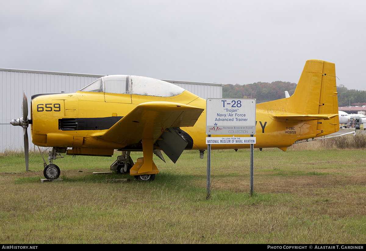 Aircraft Photo of 140659 | North American T-28C Trojan | USA - Navy | AirHistory.net #459911