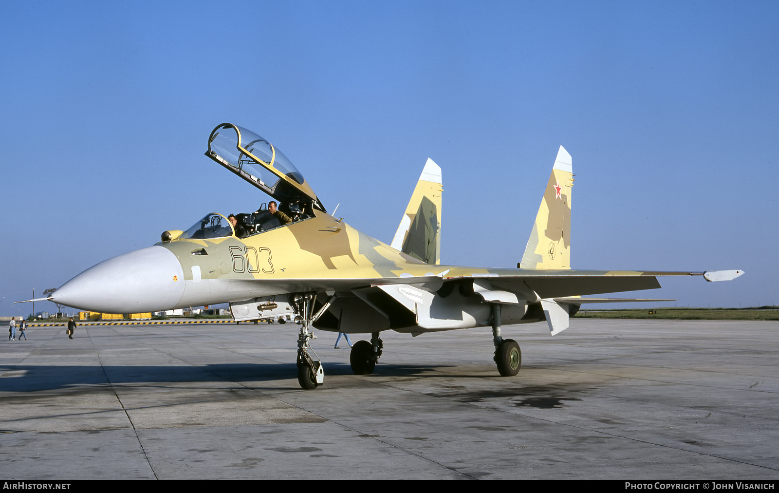 Aircraft Photo of 603 | Sukhoi Su-30MK | Russia - Air Force | AirHistory.net #459929