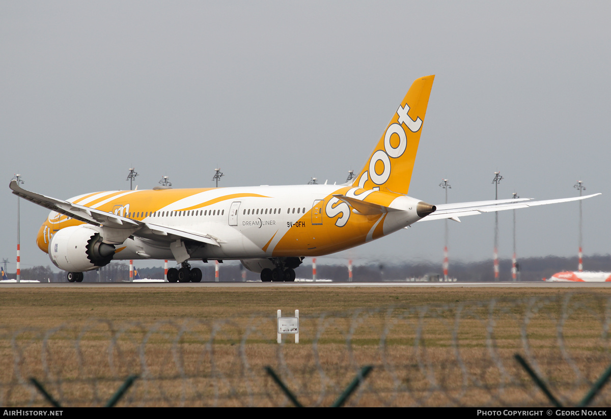 Aircraft Photo of 9V-OFH | Boeing 787-8 Dreamliner | Scoot | AirHistory.net #459934