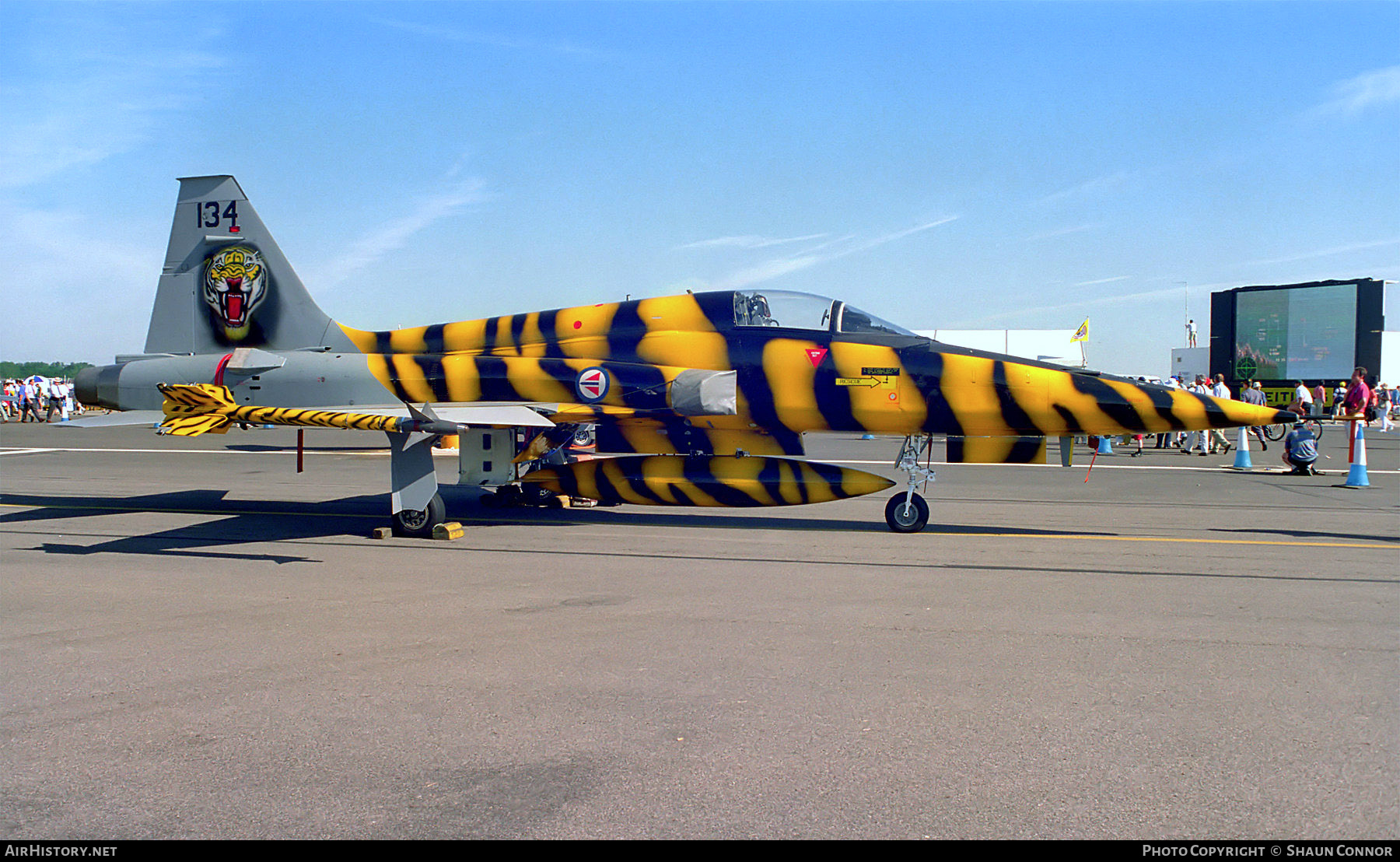 Aircraft Photo of 134 | Northrop F-5A(G) Freedom Fighter | Norway - Air Force | AirHistory.net #459937