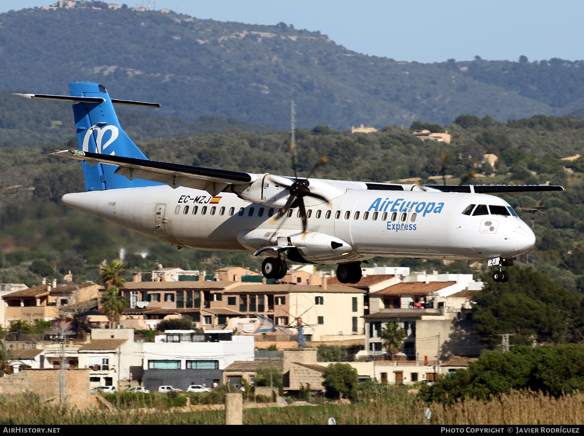 Aircraft Photo of EC-MZJ | ATR ATR-72-500 (ATR-72-212A) | Air Europa Express | AirHistory.net #459945