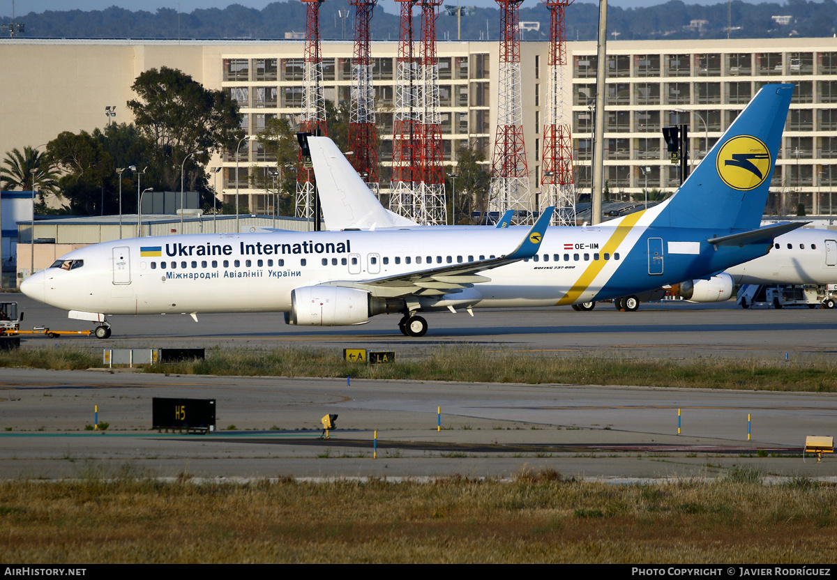 Aircraft Photo of OE-IIM | Boeing 737-8AS | Ukraine International Airlines | AirHistory.net #459951