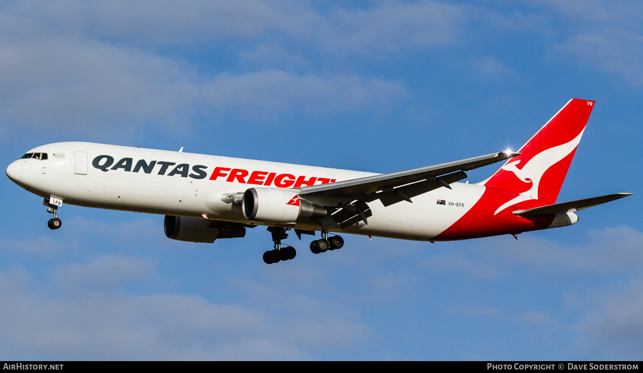 Aircraft Photo of VH-EFR | Boeing 767-381F | Qantas Freight | AirHistory.net #459981