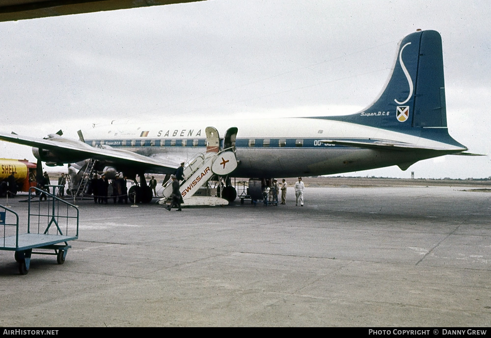 Aircraft Photo of OO-SDG | Douglas DC-6A | Sabena | AirHistory.net #459996
