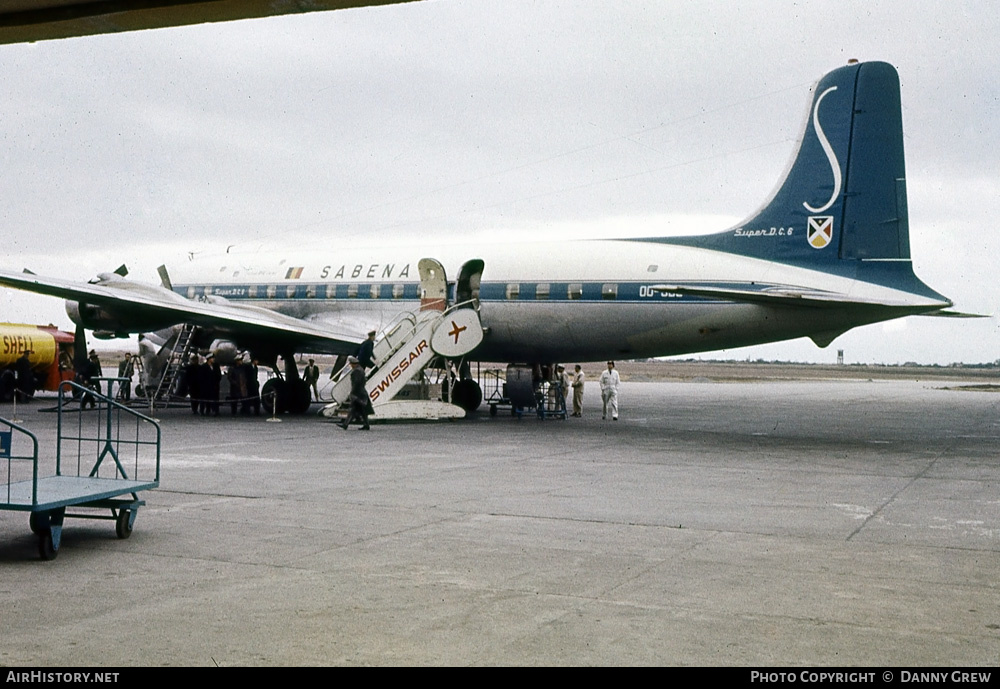 Aircraft Photo of OO-SDG | Douglas DC-6B | Sabena | AirHistory.net #459996