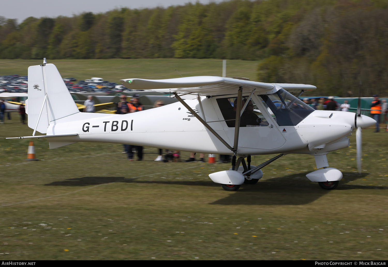 Aircraft Photo of G-TBDI | Comco Ikarus C42-FB100 Bravo | AirHistory.net #459999