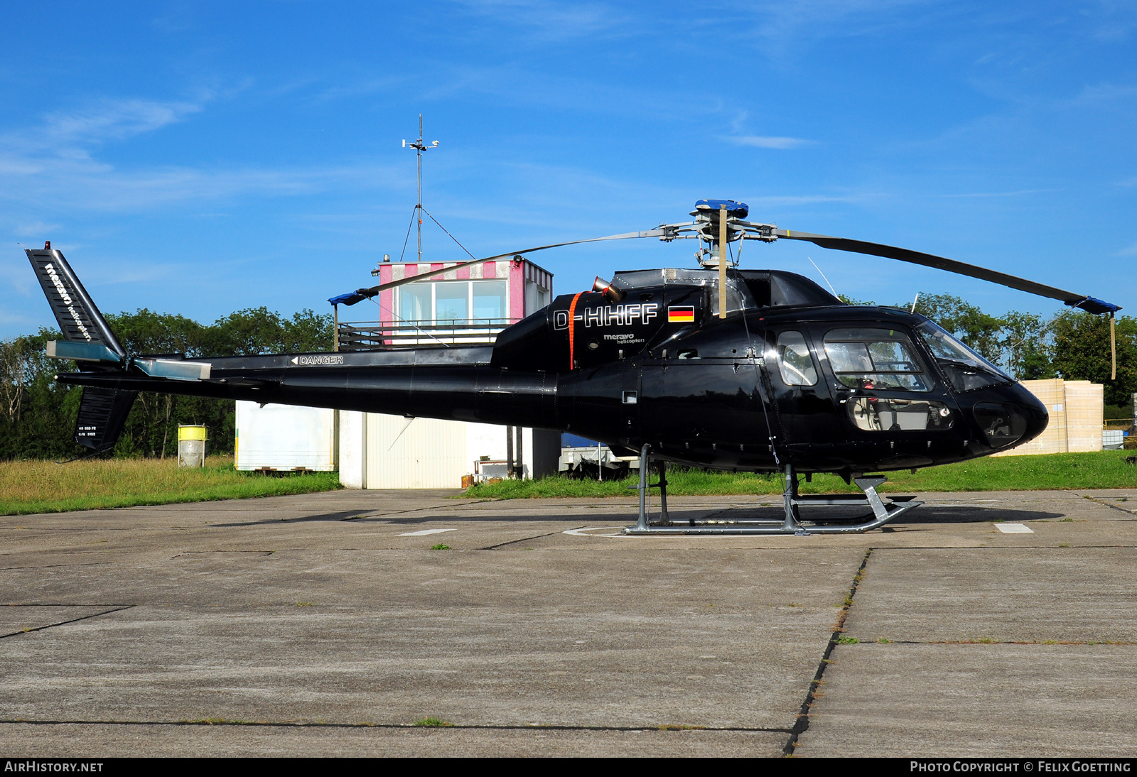 Aircraft Photo of D-HHFF | Aerospatiale AS-355F-2 Ecureuil 2 | Meravo Helicopters | AirHistory.net #460010