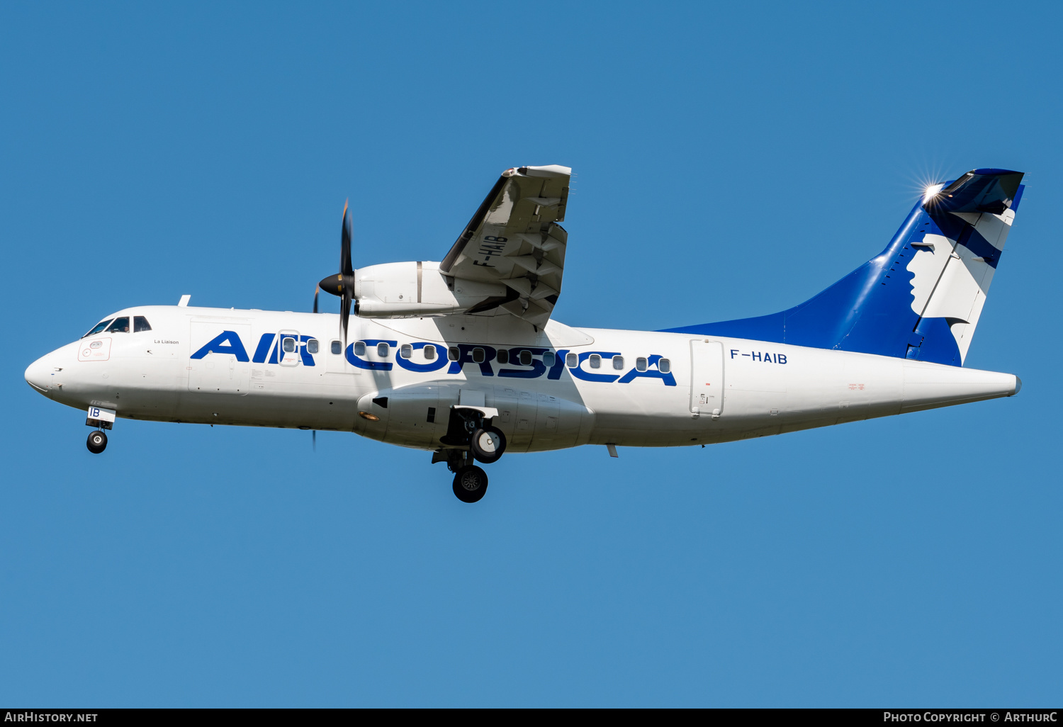 Aircraft Photo of F-HAIB | ATR ATR-42-500 | Air Corsica | AirHistory.net #460014