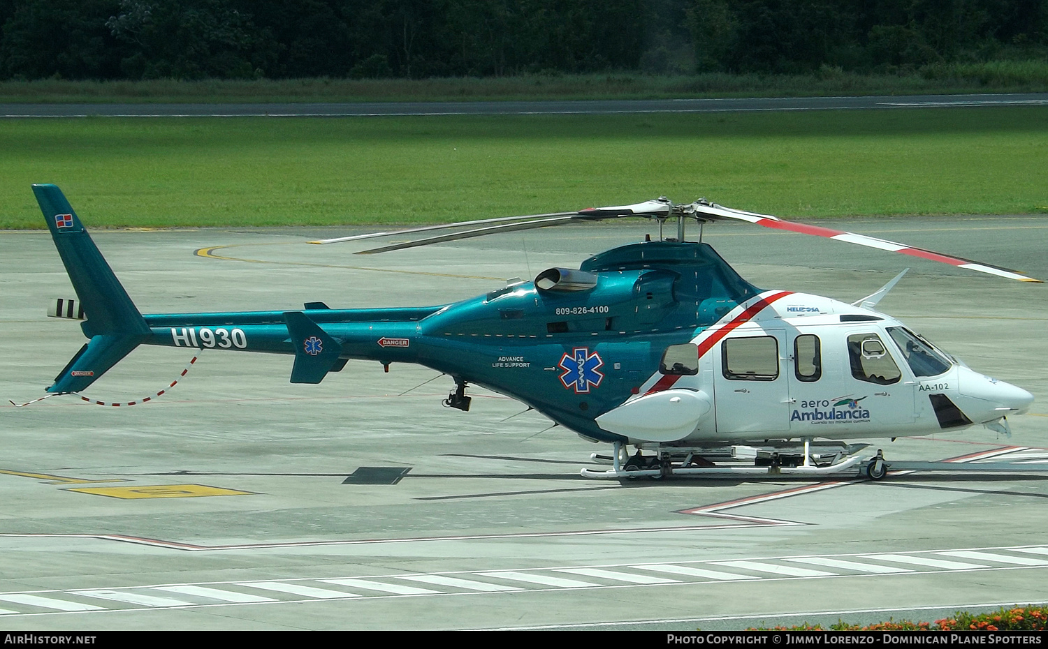 Aircraft Photo of HI930 | Bell 430 | Helidosa | AirHistory.net #460024